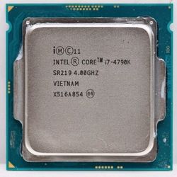 Black Friday Sale - Intel CPU i7 4790K Processor, Tested And Working 
