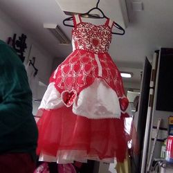 Alice In Wonderland "Queen Of Hearts" Dress