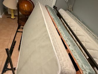 Two twin beds
