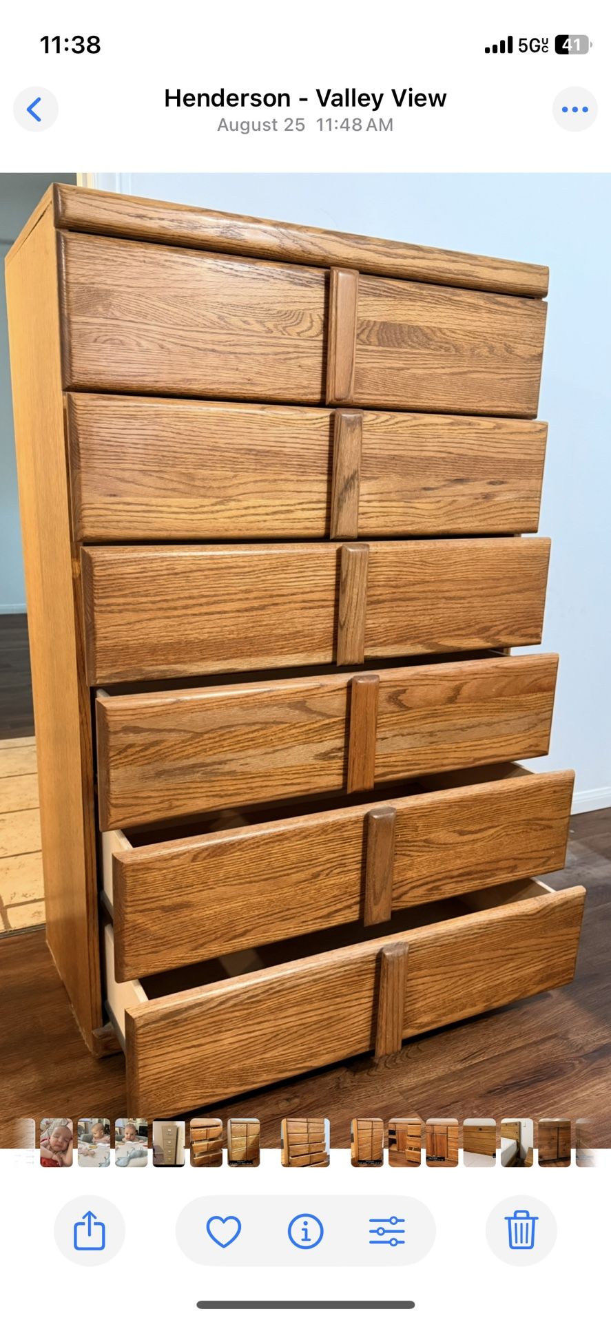 Oak Boyd Bedroom Set