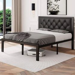Full Size Metal Platform Bed Frame