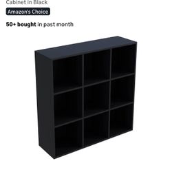 9 Cube Wooden Storage 