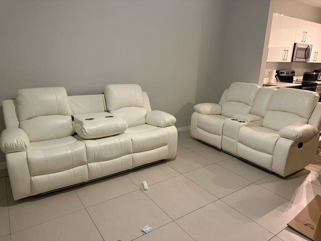Sofa and Loveseat