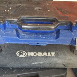 Kobalt Tool Box With Organizer Tray - 22x11x9 