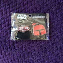 Funko Star Wars Boba Fetts Enamel Pin Set