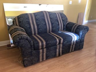 2 couches and big mirror $50