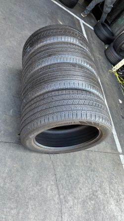 4 used tire 275 45 22 Continental