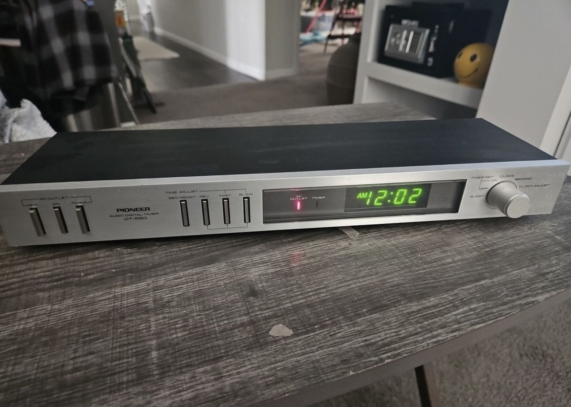 Pioneer DT-550 Audio Digital Timer