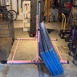 Gymnastics Bar And Matt