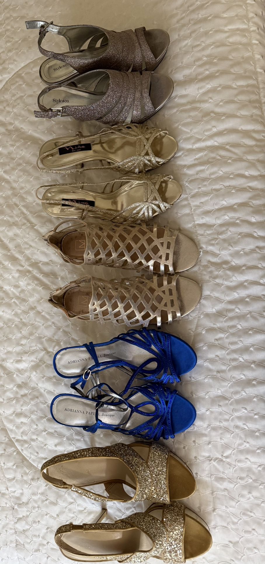 High Heel Sandals Size 8.5