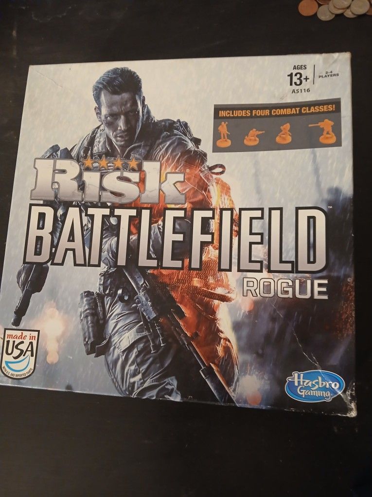 Selling Board Game Called *risk*, Battlefield Rogue Edition