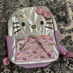 Hello Kitty Good Condition Girl Bag pack