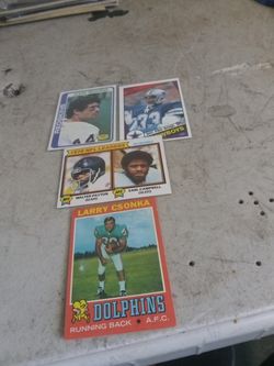 4 Vintage Great Runningbacks