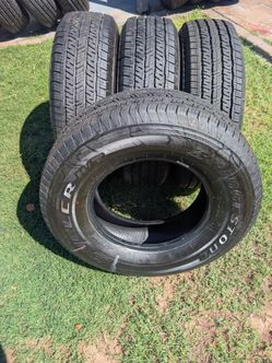 New 255/70/16 Bridgestone dueler ht tires