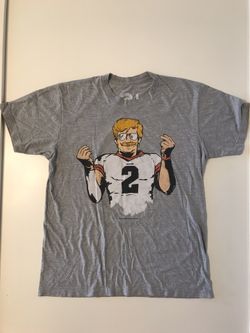 Johnny Manziel ‘Billy Vegas’ Graphic Tee — Size Large