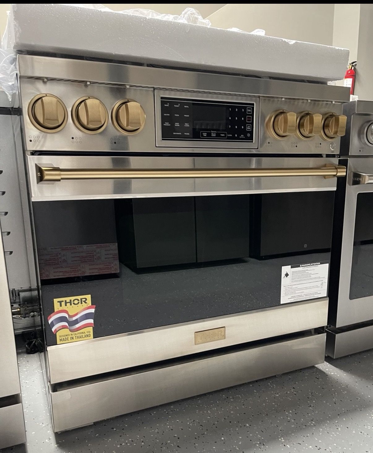 Thor 36’ Gas Stove -a Gordon Ramsay Collection 