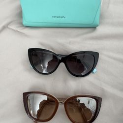 Title: Tiffany & Co. Sunglasses (2 Pairs) w/ Case – Excellent Condition
