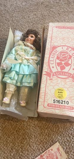 Classic Creations Keri 16796 Porcelain Doll