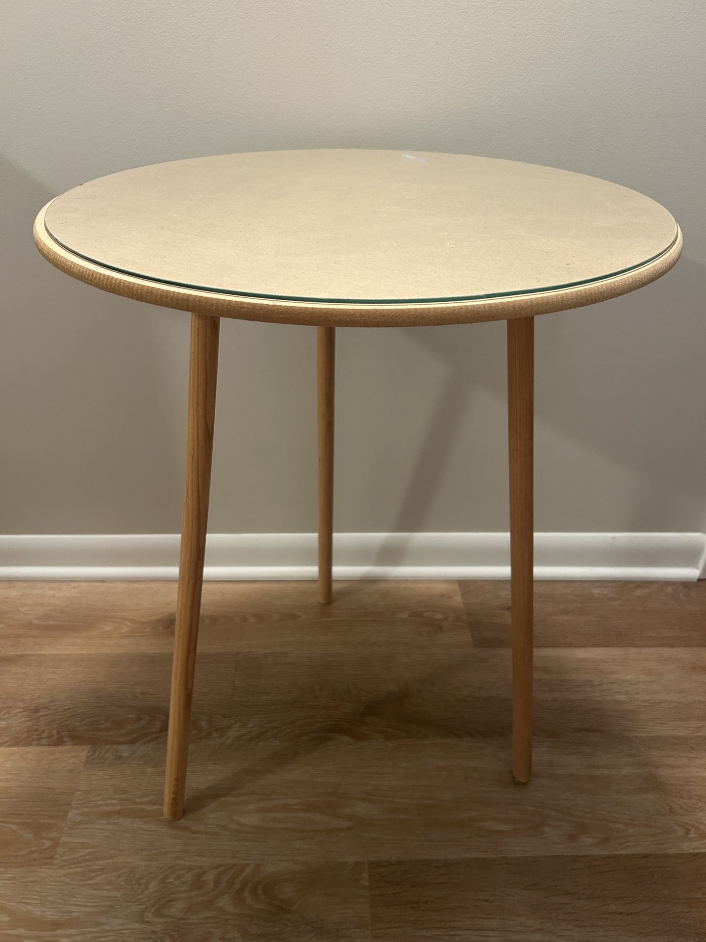 End Table Removable Glass On Top ; DIY