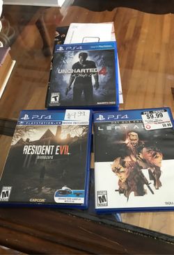 PS4 games LotGreat condition