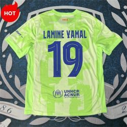 2425 Barcelona 2nd Away Green Soccer Jersey
