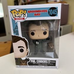 Groundhog Day Funko Pop - Phil Connor with Punxsutawney Phil