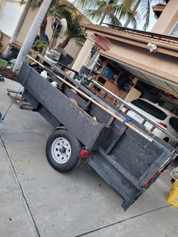 5x8 Trailer/ Traila Para El Jardin