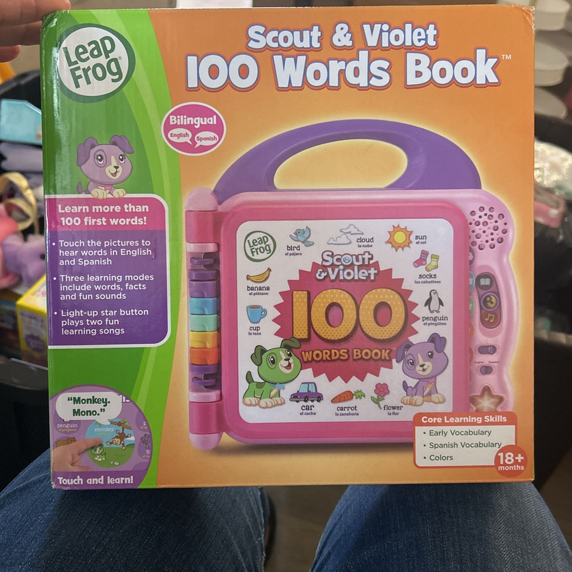 Leap Frog 100 Word Book-New!