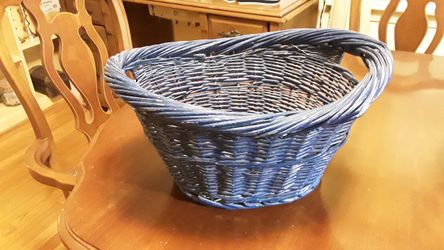 Blue basket