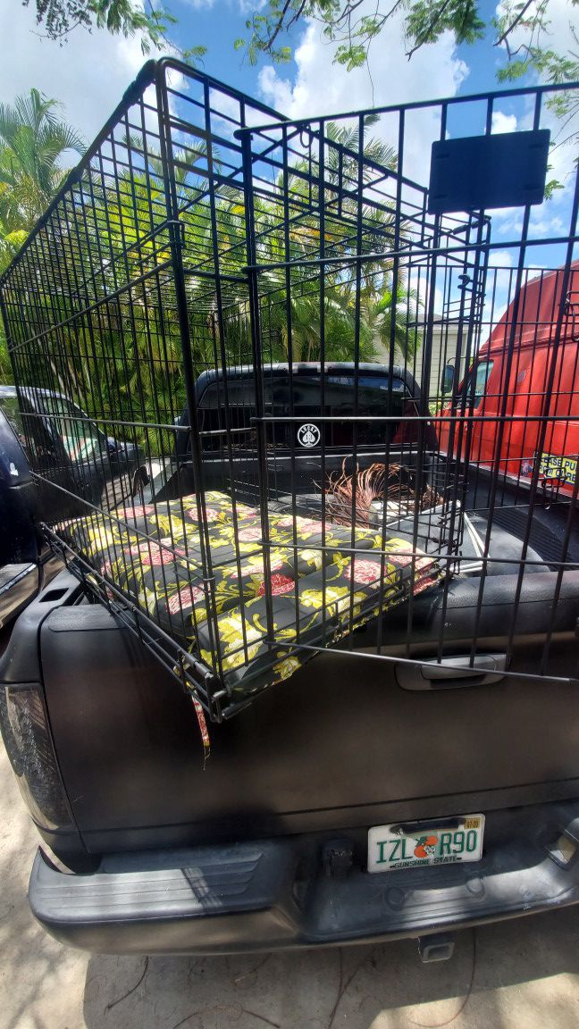 xl xlarge 36inches long x 26 tall x 24 wide pet cage crate dog carrier taxi kennel with double doors ....LOCATED ON KROME AND SW 200ST