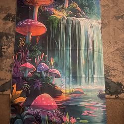 Glow In The Dark Cloth Art Frame