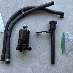 Forge Oil Catch Can Kit With Washer Fluid Spout
