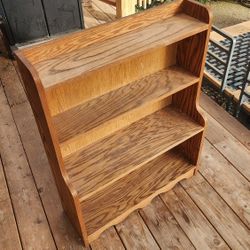 Wood Bookshelf 