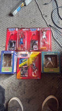 Sports figures in boxes 30$ each