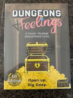 Dungeons & Feelings Board Game 1st Edition