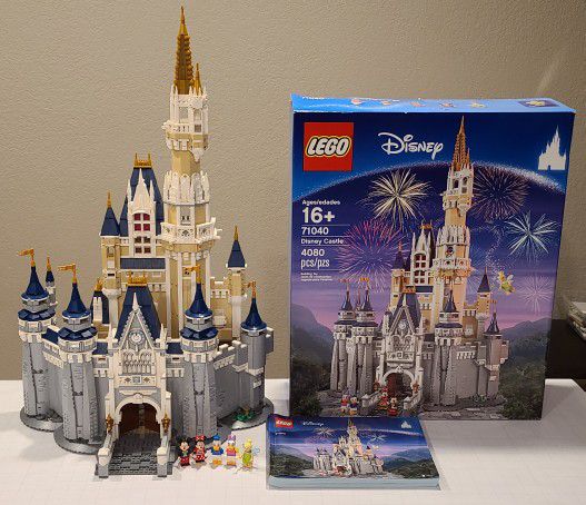 Lego Disney Castle Complete 71040 W/Instructions And Box $350 Best Offer for in North Highlands, CA - OfferUp