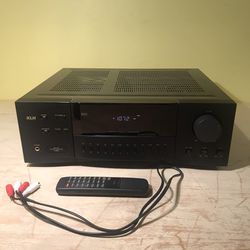 KLH Audio R-3000 150W Stereo Receiver w/ remote control & cables (Bundle Deal)