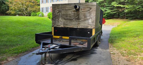 Landscape trailer 8x16