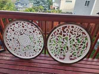Wooden wall decor