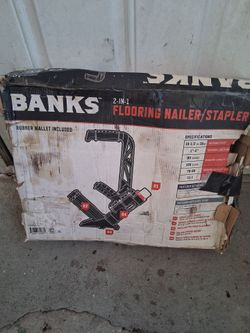 Yes, It's Available Banks Flooring Nailer/Stapler "NEVER USED"