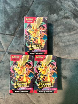 Pokémon Ascended Heroes Booster Bundle Set of 3