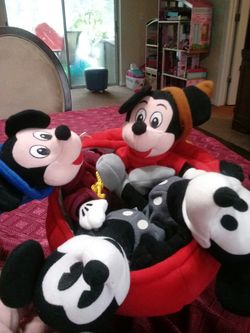 Evolution of Mickey 70th Anniversary plush