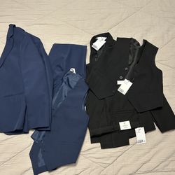 2 Boys H&M Suits Size 10
