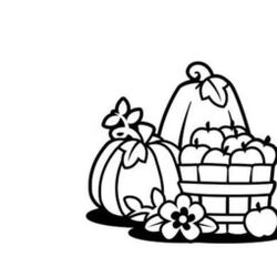 Darice Embossing Folder " PUMPKINS N BASKET 