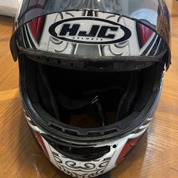 HJC Cl-15 Draco Red Full Face Motorcycle Helmet - Size XXL