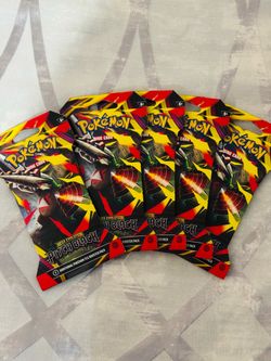 Pokemon Pitch Black Sleeved Booster Packs