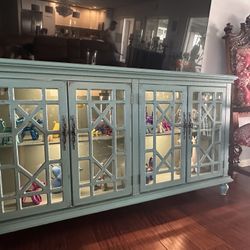 Elegant TV  Stand  72” W , 40” H  And 18” D 