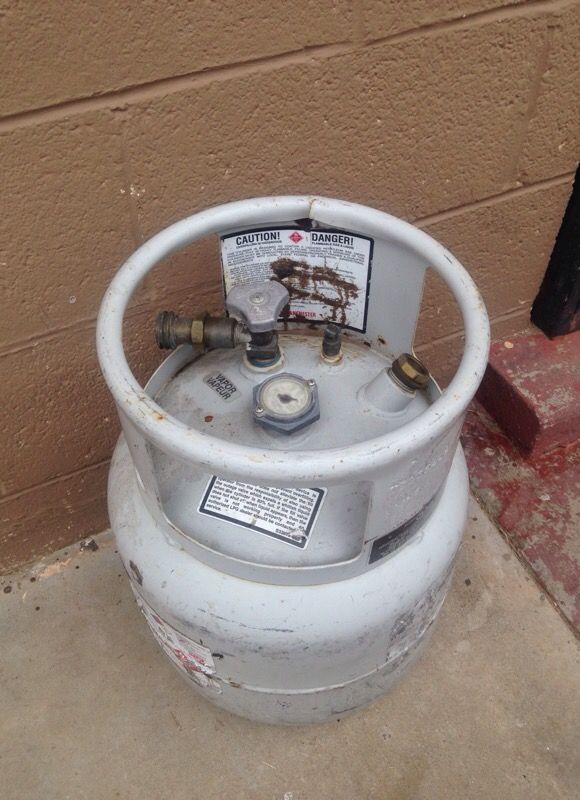 Forklift propane