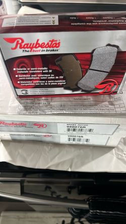 Raybestos Rear Rotors (980076R) + Raybestos Rear brake pads (MGD885CH)