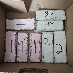 Scuba Weights - 4 - 2 Lb, 4 - 1 Lb